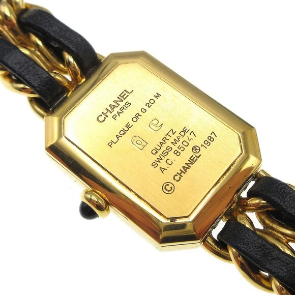 Chanel Premiere Watch Gold #M A.C.85047 59746